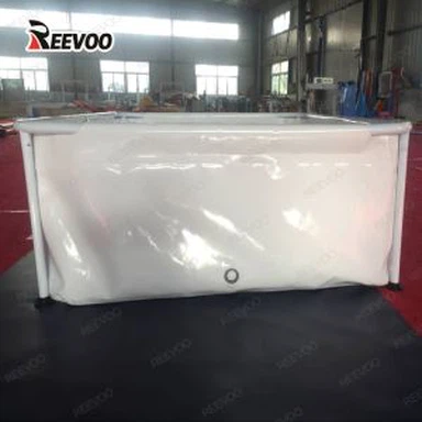 L’aquaculture pliant pliable poisson d’eau réservoir de stockage