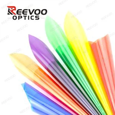 Film de fenêtre décoratif en verre coloré
