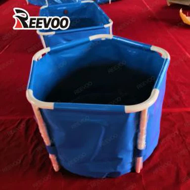 Étang à poissons en bâche PVC souple
