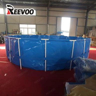 Réservoir pliable de pisciculture
