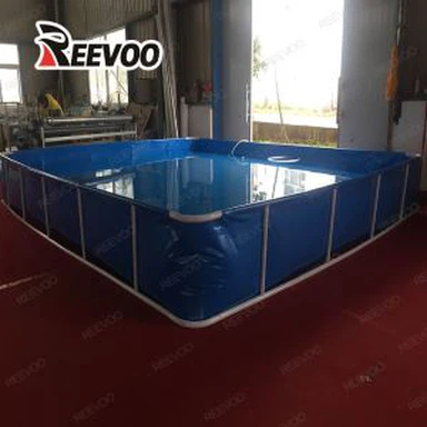 Élevage de réservoir de poissons de toile